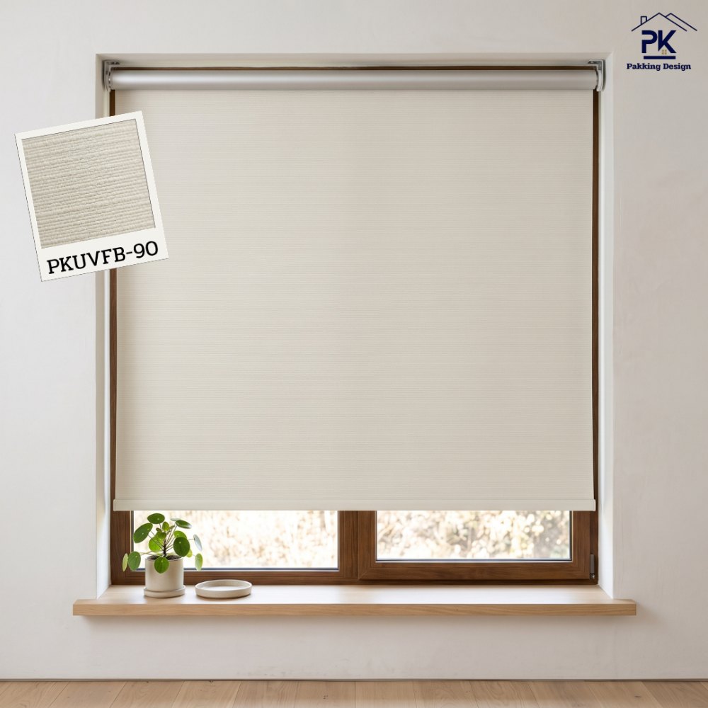 PK ม่านม้วน 9 เฉดสี กันแสง UV 100% กันน้ำและทดต่อรอยขีดข่วน